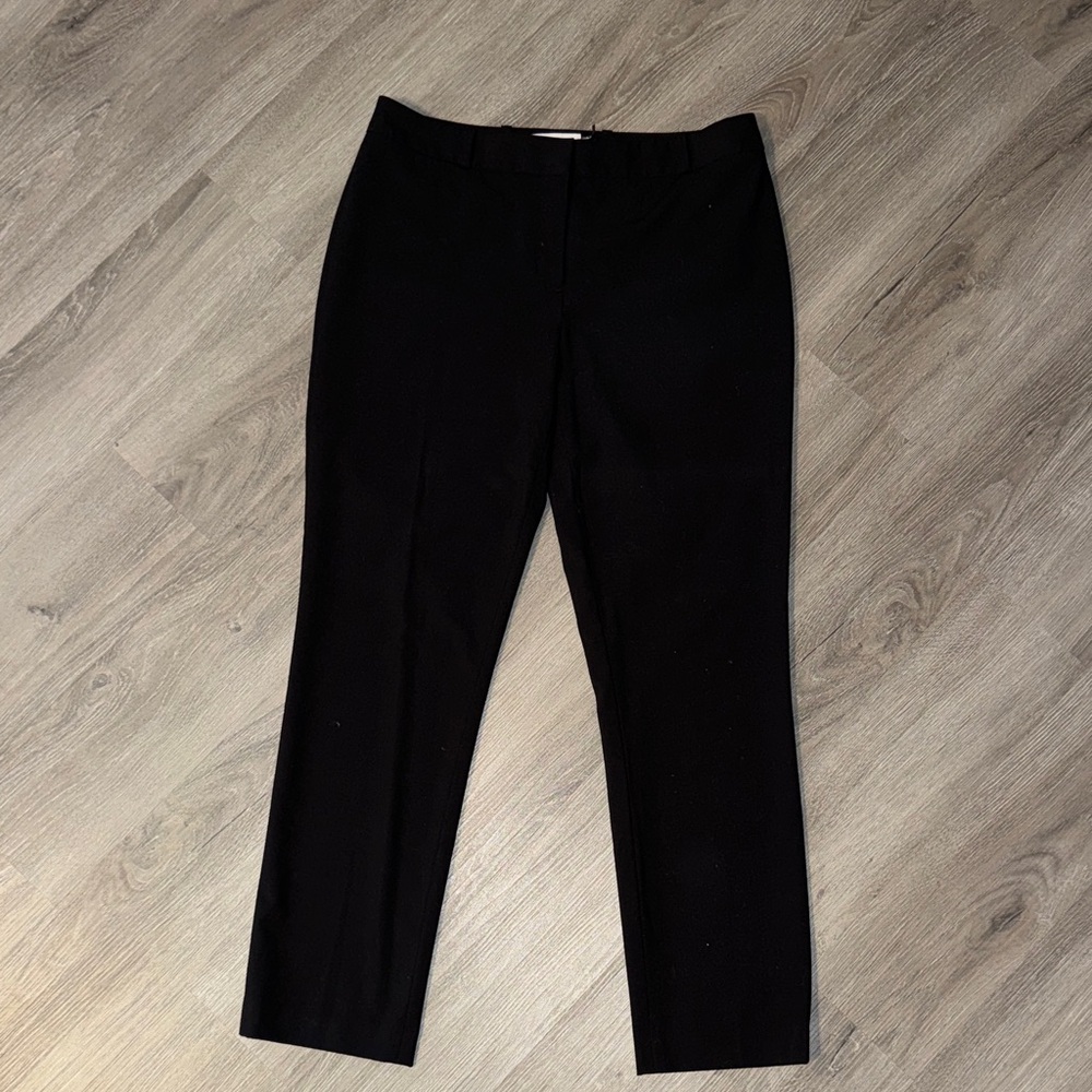 Calvin Klein Women's Black Trousers Slacks Dress Pants Size 8